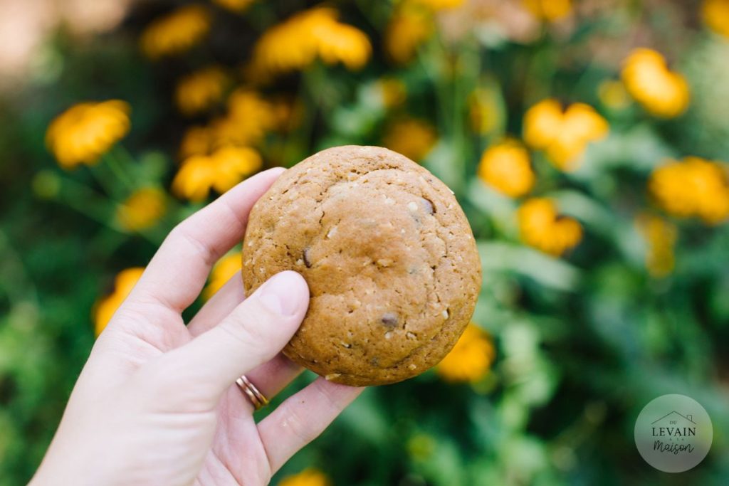 cookie au levain coco miel