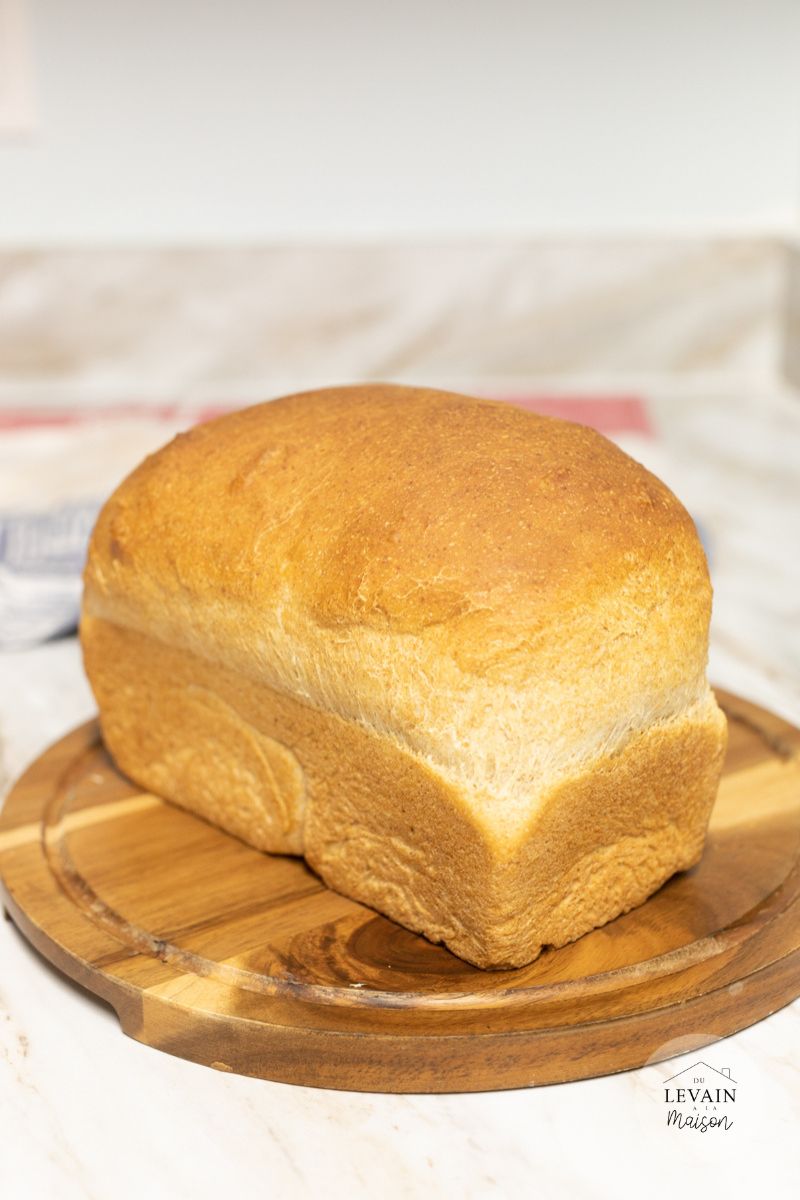 Pain de mie avec blé complet